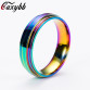 High Quality Rainbow Stainless Steel Ring for Women/Men Fashion Jewelry Accessories32876108855