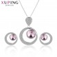 11.11 Deals Xuping Noble Refined Fashion Jewelry Sets Popular Crystals from Swarovski Charm High Quality Party Gift XS611232821833123