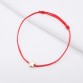 2019 Lucky Golden Cross Heart Bracelet For Women Children Red String Adjustable Handmade Bracelet DIY Jewelry