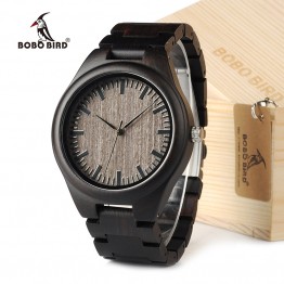 BOBO BIRD H05 Men's Designer Watches Bamboo Wood Luxury Brand With Wood Strap Men Dress Watch in Gift Box