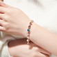 Cdyle Rose Gold Bracelets Crystals from Swarovski Bangle for Women Fashion Jewelry Elegant 2018 Set Flower Red Blue New Lady32837771684