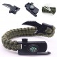 Cool!Multi Function Outdoor Survival Bracelet,Men's Outdoor Survival Bracelet Knife,Wrap Umbrella Rope Multifunctional Bracelet