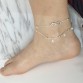 Fashion2 color Infinity Love Anklet Ankle Bracelet Jewelry Barefoot Sandals Beads Leg Chaine on Foot Anklets for Women Jewelry32910419979