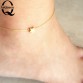 Gold Color Barefoot Star Chain Beach Jewelry Ankle Bracelet Anklet Barefoot Jewelry Bracelet On The Leg 2017 Simple32725220177