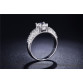 H:HYDE Silver Color Rings For Women Wedding Jewelry Bijoux zirconia vintage Accessories Engagement Bague Bijouterie32601052097