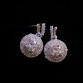 SALE 925 silverCarved Earrings Female Crystal from Swarovski New fashion earrings classic retro micro set hot jewelry32819206326
