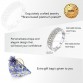 Uloveido Rings for Women Silver Color Engagement Ring with Stone Wedding Jewelry Crystal Women&#39;s Accessories Decorations Y01432891315039