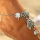 Vintage Silver Color Coin Anklets For Women Fashion Girls Barefoot Sandals Ankle Bracelet on the Leg Beach Jewelry Party Gift32868697798