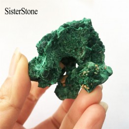 natural stone green malachites mineral 1pc gemstones and minerals healing raw stones for collection
